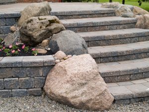 garden slab steps 