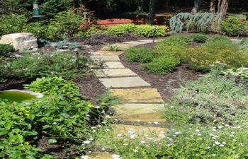 garden flagstone paver